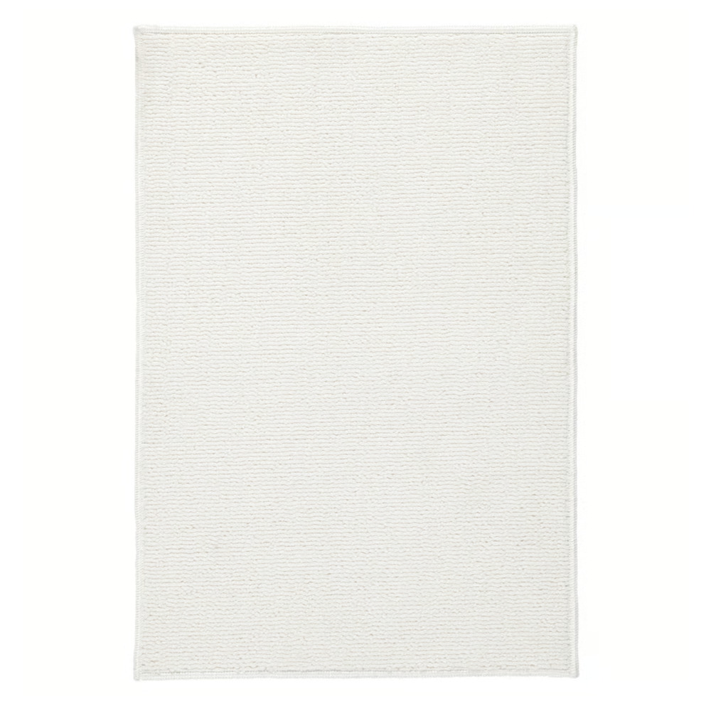 IKEA FINTSEN Bath Mat, White, 16"x24" (904.437.05) NEW